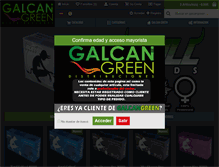 Tablet Screenshot of galcangreen.com